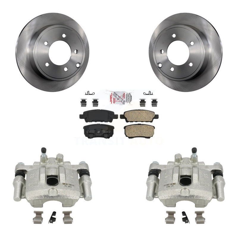 Transit Auto KC8-100673N Disc Brake Kit for 2007-2017 Jeep Compass, Mitsubishi Lancer, Chrysler 200 & more - Rear product image