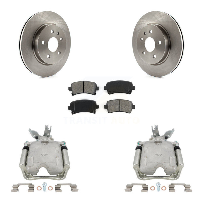 Transit Auto KC8-100673S Disc Brake Kit for 2014-2015 Chevrolet Malibu - Rear product image