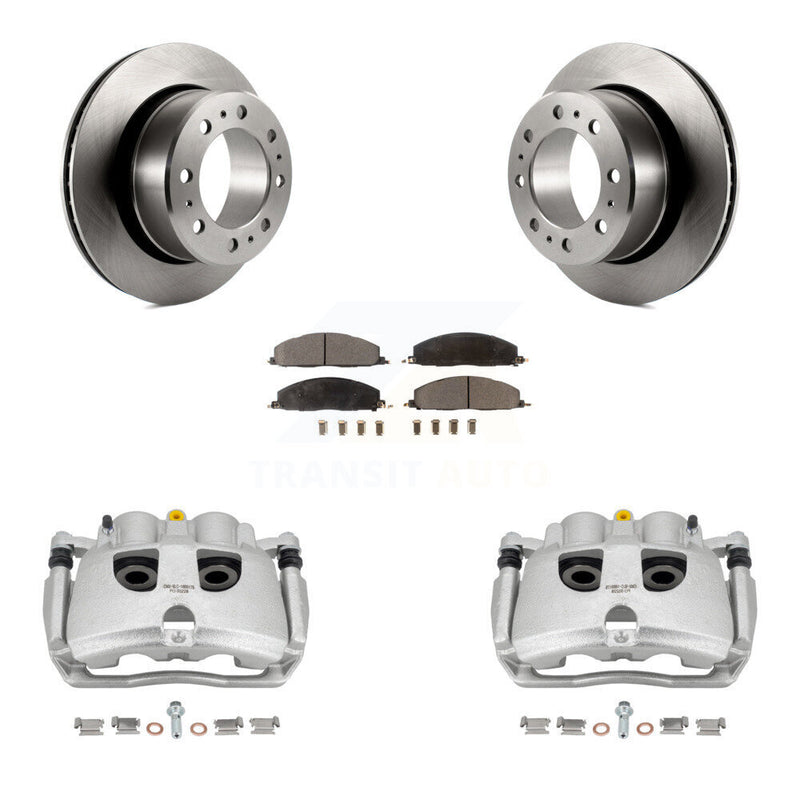 Transit Auto KC8-100674P Disc Brake Kit for 2009-2018 Ram 2500, Ram 3500, Dodge Ram 2500 & more - Rear product image
