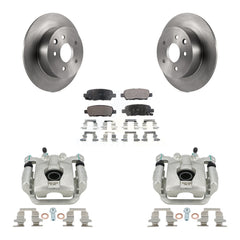 Transit Auto KC8-100676P Disc Brake Kit for 2007-2019 Nissan Juke, Nissan Sentra - Rear product image