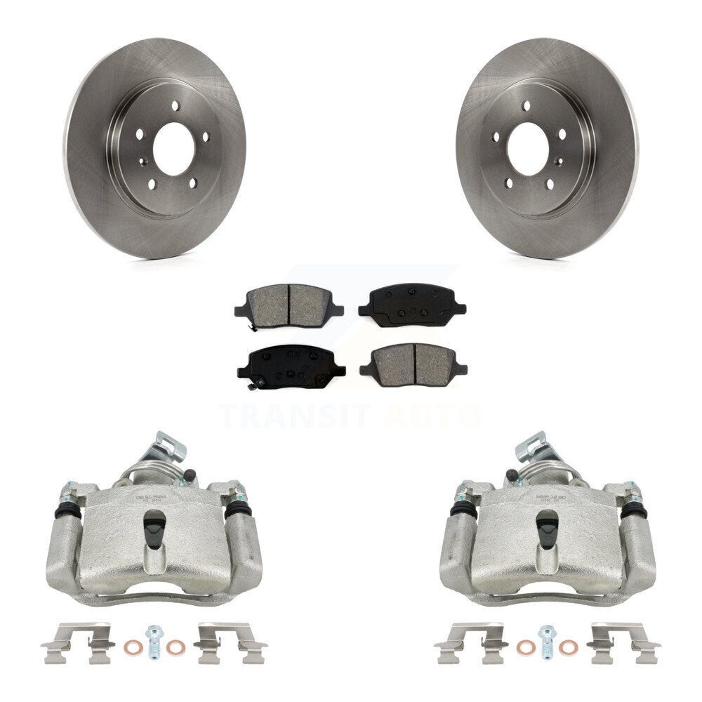 Transit Auto KC8-100676S Disc Brake Kit for 2005 Buick Terraza, Chevrolet Uplander, Pontiac Montana & more - Rear product image