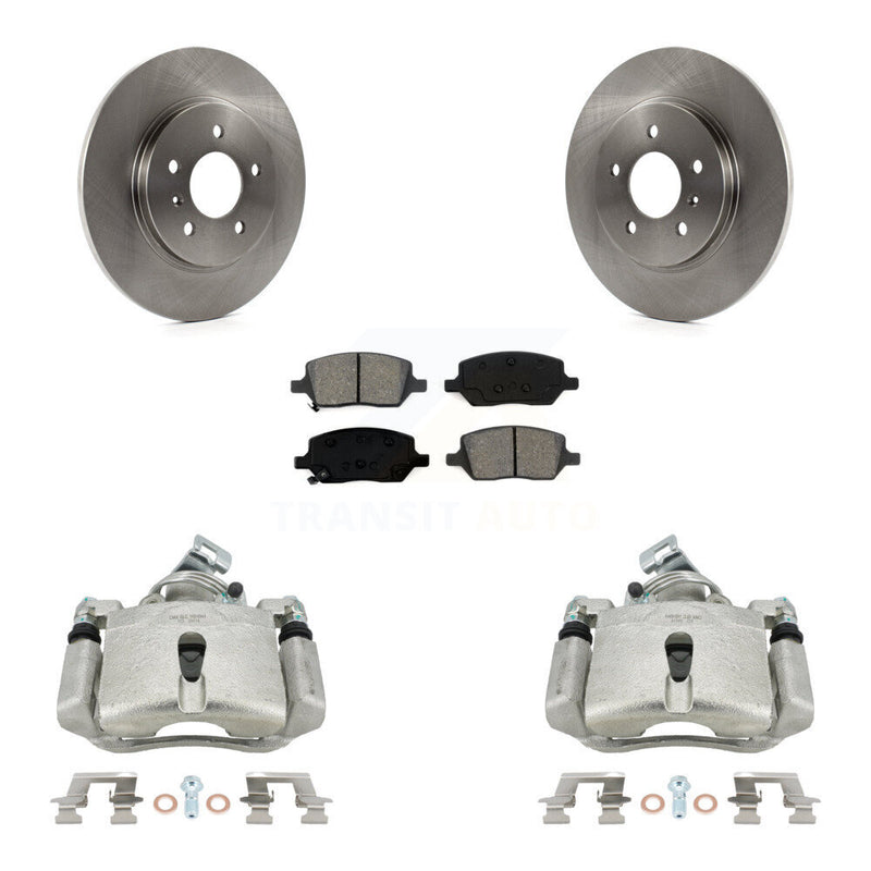 Transit Auto KC8-100676S Disc Brake Kit for 2005 Buick Terraza, Chevrolet Uplander, Pontiac Montana & more - Rear product image
