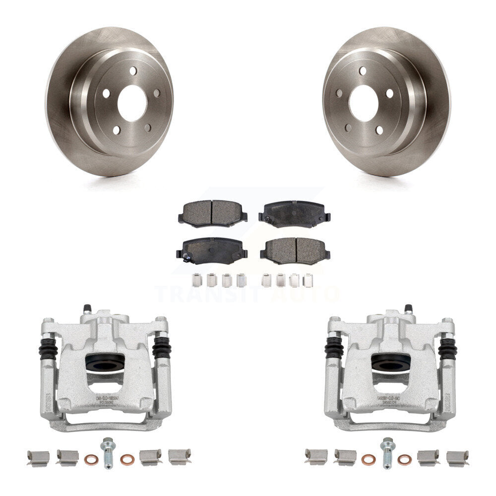 Transit Auto KC8-100677P Disc Brake Kit for 2007-2018 Jeep Wrangler JK, Jeep Wrangler - Rear product image