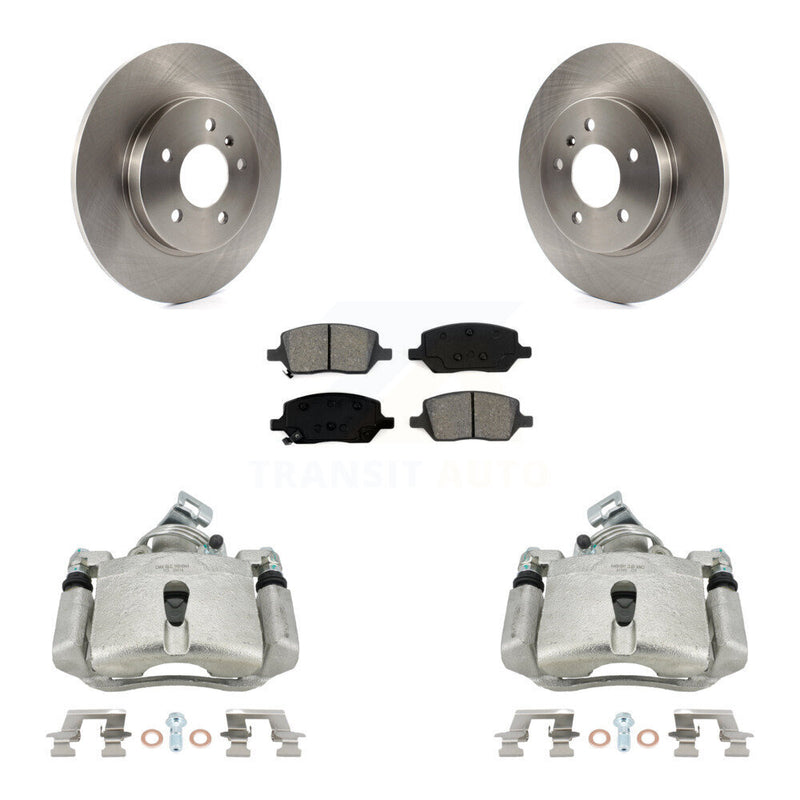 Transit Auto KC8-100677S Disc Brake Kit for 2005 Buick Terraza, Chevrolet Uplander, Pontiac Montana & more - Rear product image