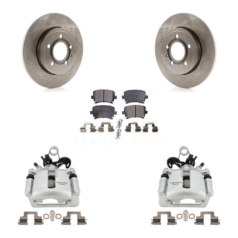 Transit Auto KC8-100678P Disc Brake Kit for 2005-2009 Audi A4, Audi A4 Quattro - Rear product image