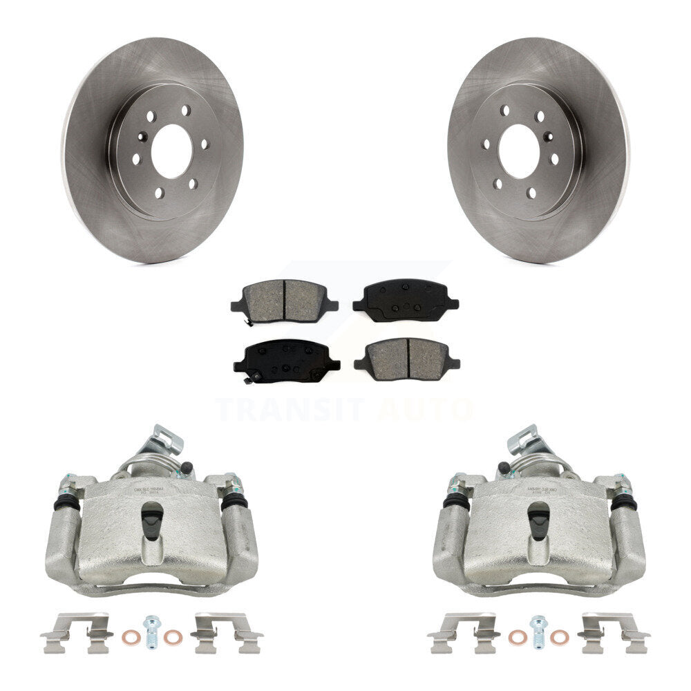 Transit Auto KC8-100678S Disc Brake Kit for 2006 Buick Terraza, Chevrolet Uplander, Pontiac Montana & more - Rear product image