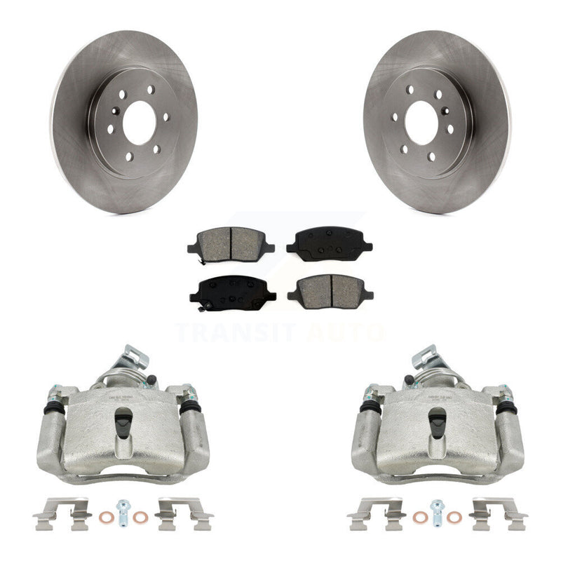 Transit Auto KC8-100678S Disc Brake Kit for 2006 Buick Terraza, Chevrolet Uplander, Pontiac Montana & more - Rear product image