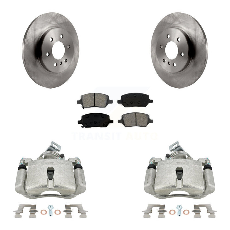 Transit Auto KC8-100679S Disc Brake Kit for 2006-2009 Buick Terraza, Chevrolet Uplander, Pontiac Montana & more - Rear product image