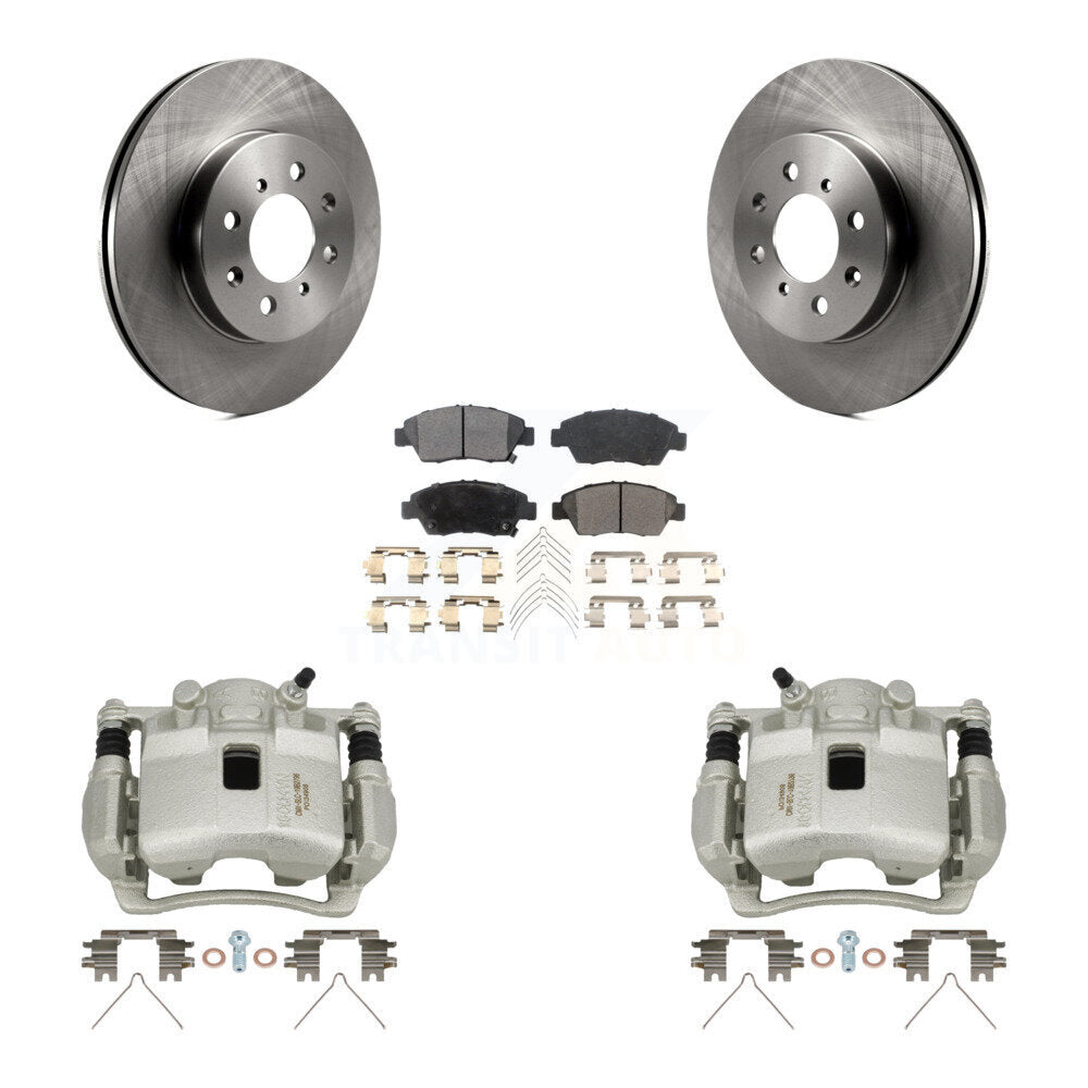 Transit Auto KC8-100679T Disc Brake Kit for 2007-2008 Honda Fit - Front product image