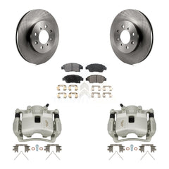 Transit Auto KC8-100679T Disc Brake Kit for 2007-2008 Honda Fit - Front product image