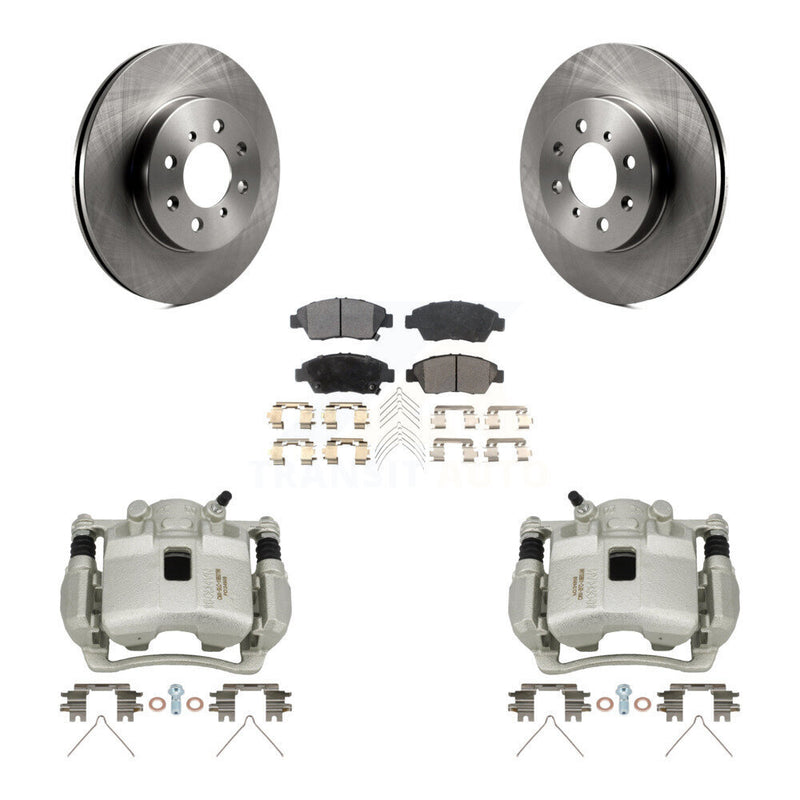 Transit Auto KC8-100679T Disc Brake Kit for 2007-2008 Honda Fit - Front product image