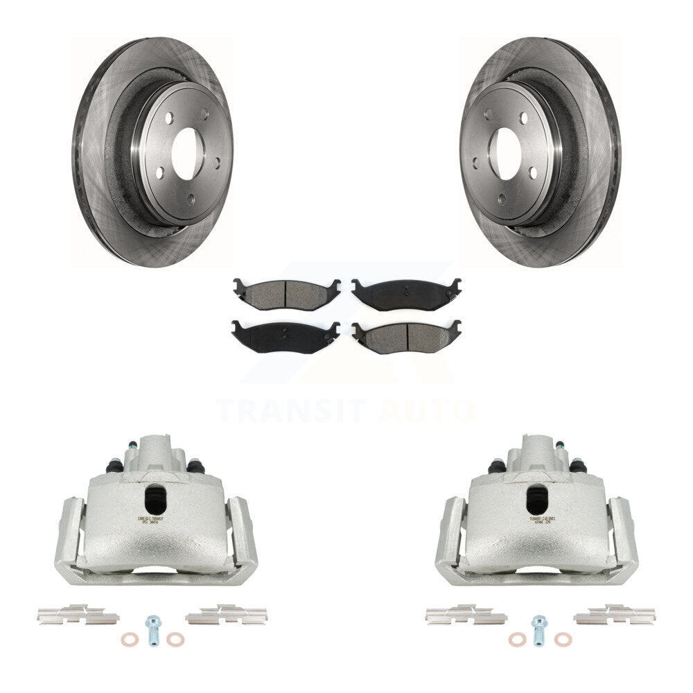 Transit Auto KC8-100681S Disc Brake Kit for 2002-2004 Dodge Ram 1500 - Rear product image