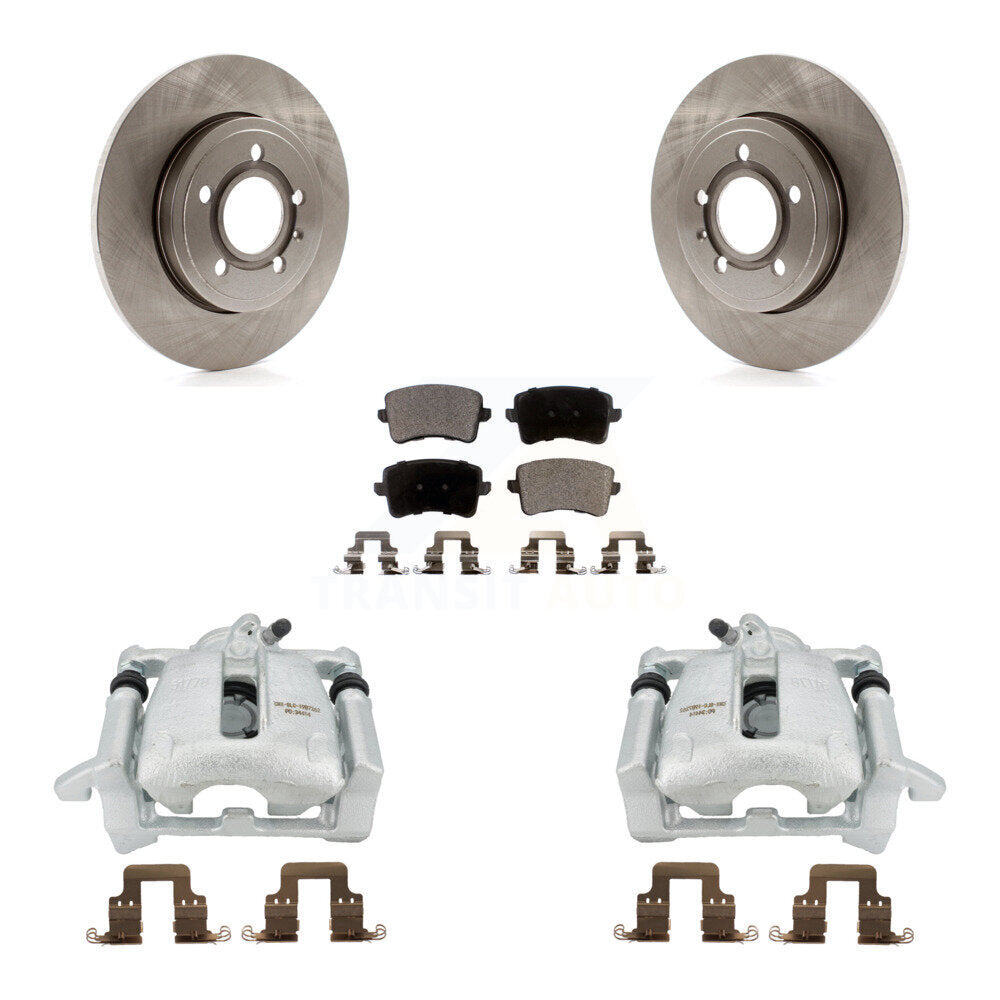 Transit Auto KC8-100682P Disc Brake Kit for 2009 Audi A4 Quattro - Rear product image