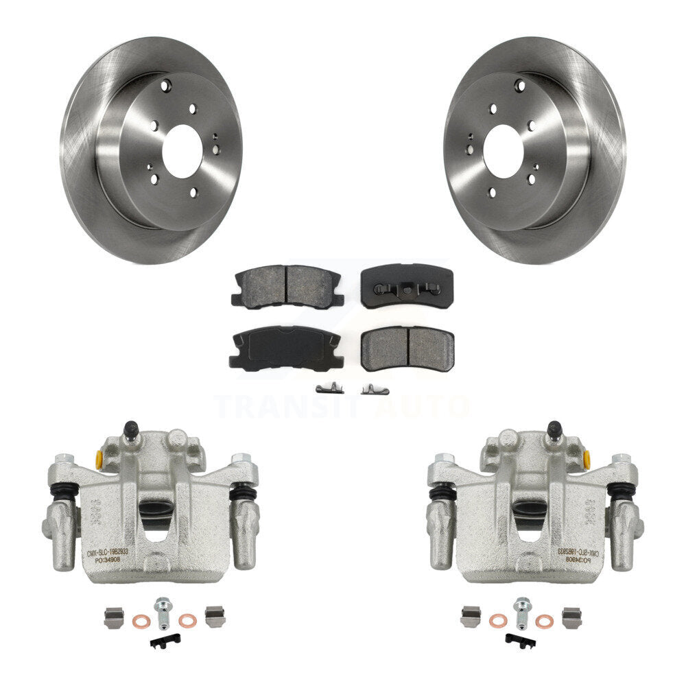 Transit Auto KC8-100682S Disc Brake Kit for 2004-2011 Mitsubishi Endeavor - Rear product image