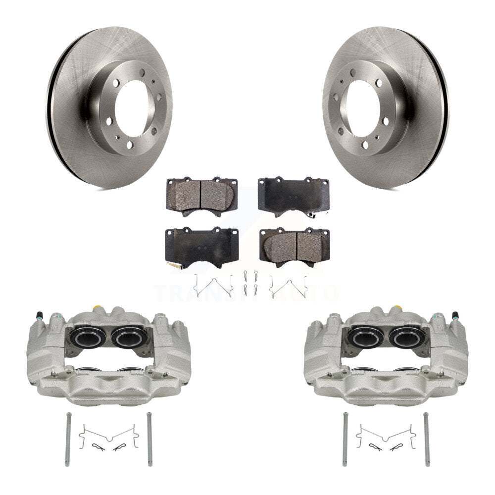 Transit Auto KC8-100682T Disc Brake Kit for 2007-2022 Toyota Tacoma, Toyota FJ Cruiser - Front product image