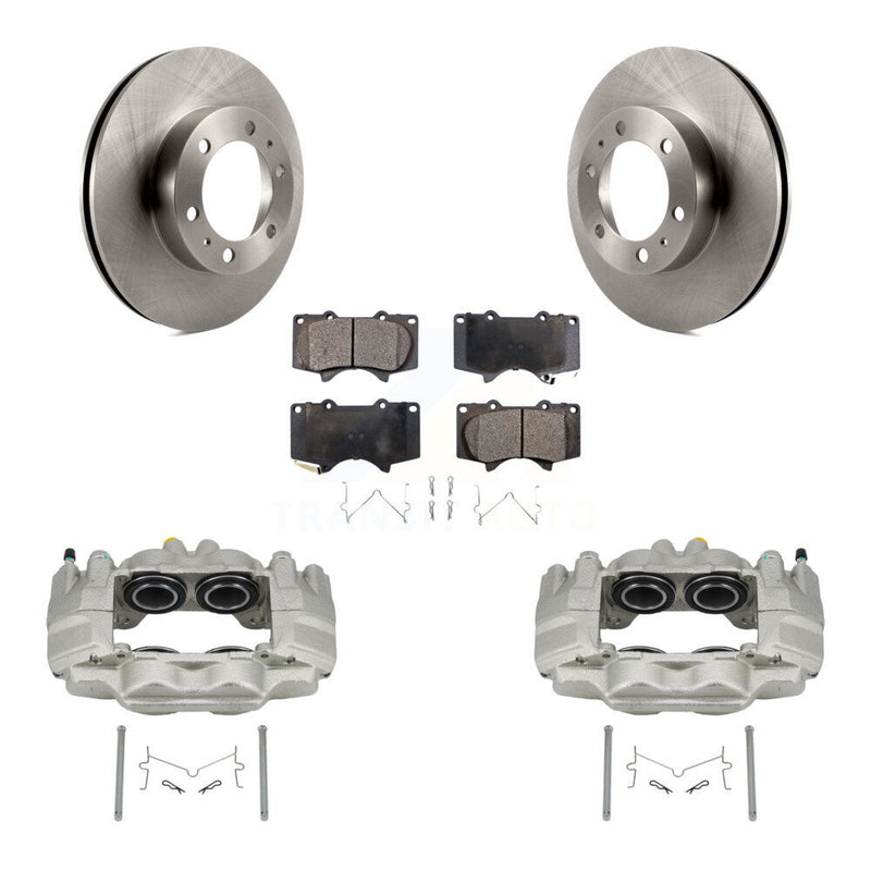 Transit Auto KC8-100682T Disc Brake Kit for 2007-2022 Toyota Tacoma, Toyota FJ Cruiser - Front product image