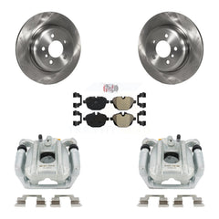 Transit Auto KC8-100683N Disc Brake Kit for 2011-2016 BMW 535d, BMW 535i, BMW 528i xDrive & more - Rear product image