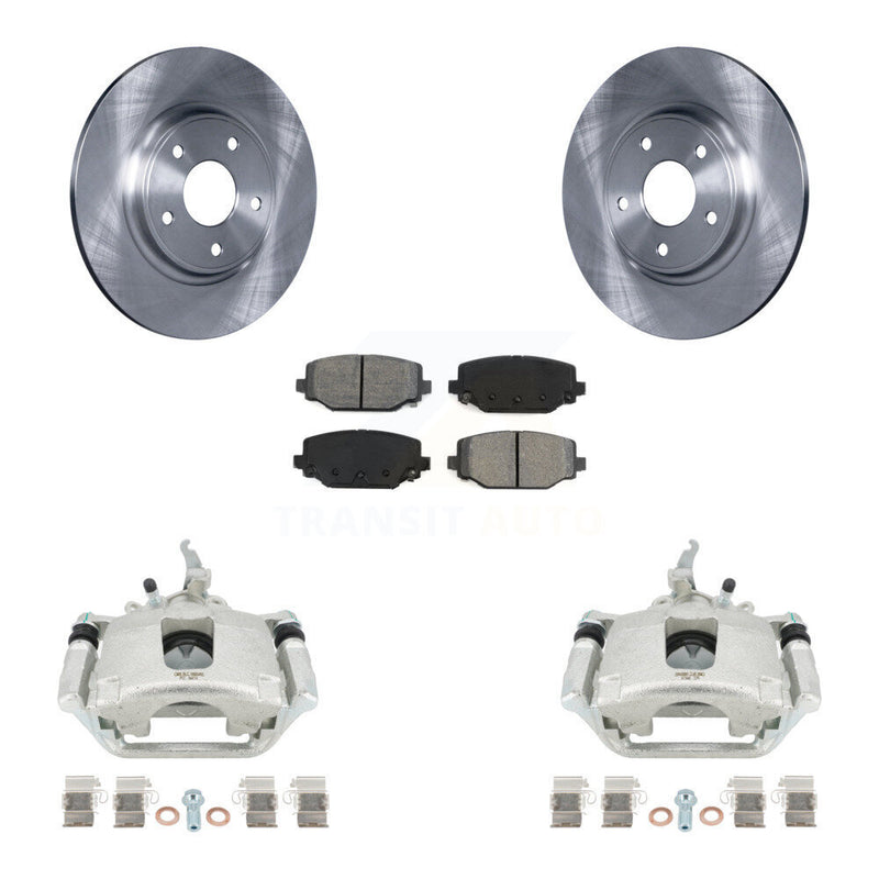 Transit Auto KC8-100683S Disc Brake Kit for 2014-2020 Dodge Journey - Rear product image