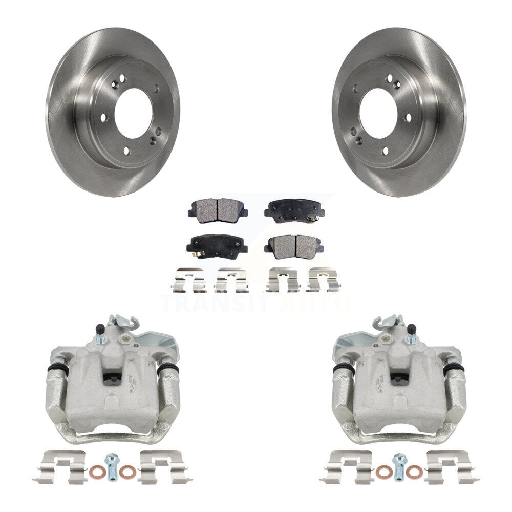 Transit Auto KC8-100684P Disc Brake Kit for 2014-2016 Kia Soul - Rear product image