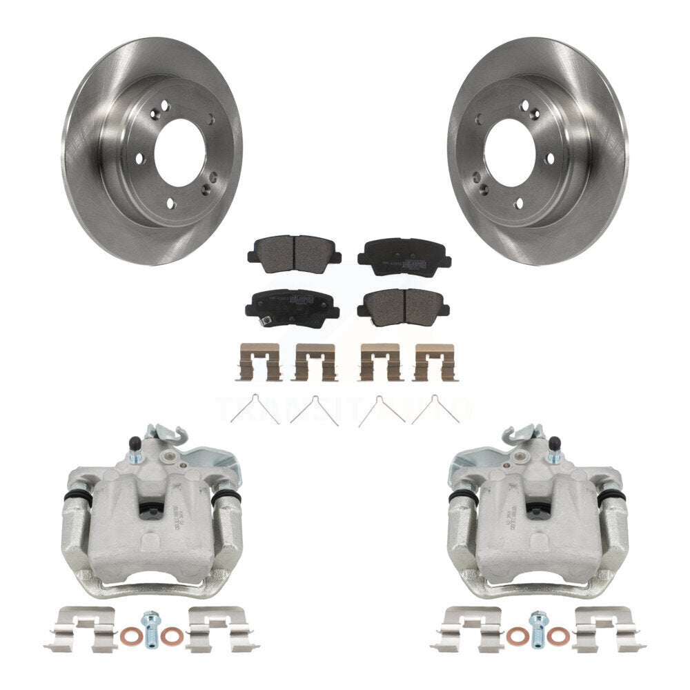 Transit Auto KC8-100685P Disc Brake Kit for 2017-2018 Kia Soul - Rear product image