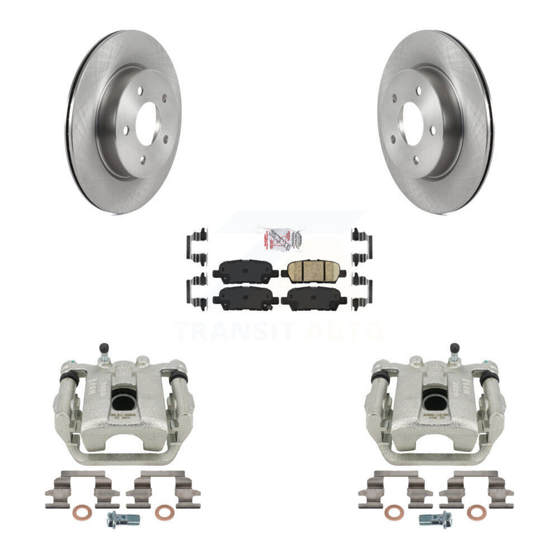 Transit Auto KC8-100688N Disc Brake Kit for 2017-2019 Nissan Rogue Sport, Nissan LEAF - Rear product image