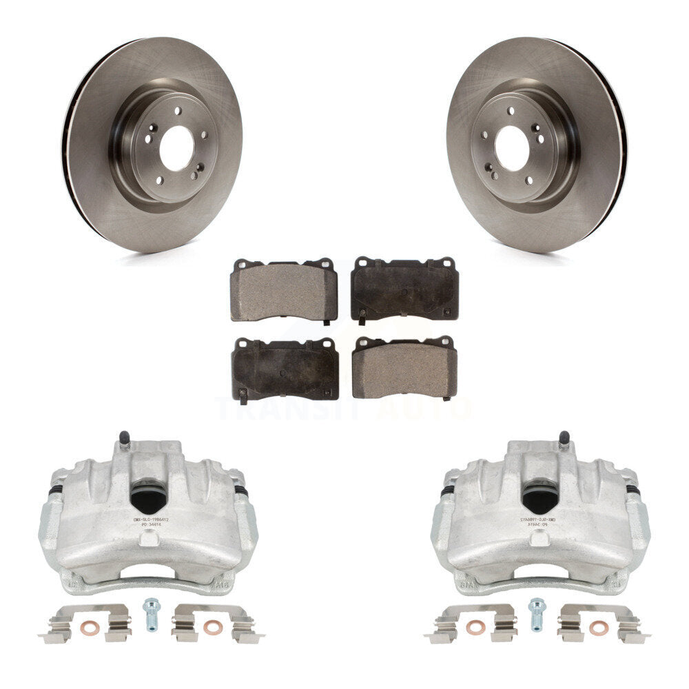 Transit Auto KC8-100688T Disc Brake Kit for 2014-2016 Hyundai Genesis Coupe - Front product image