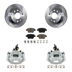 CMX KC8-100689C Disc Brake Kit for 2010-2013 Volkswagen GTI, Volkswagen Eos, Audi A3 - Rear product image