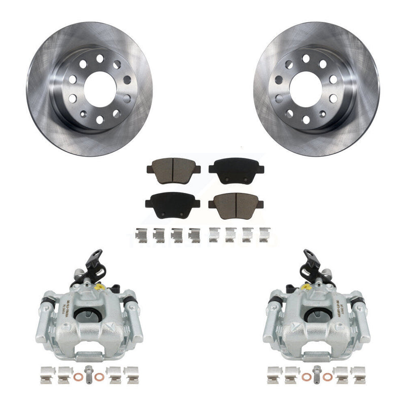 CMX KC8-100689C Disc Brake Kit for 2010-2013 Volkswagen GTI, Volkswagen Eos, Audi A3 - Rear product image