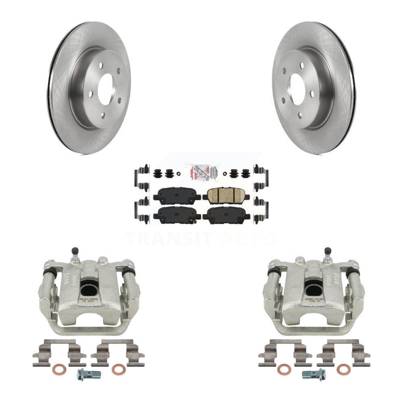 Transit Auto KC8-100689N Disc Brake Kit for 2017-2019 Nissan Rogue Sport, Nissan LEAF - Rear product image