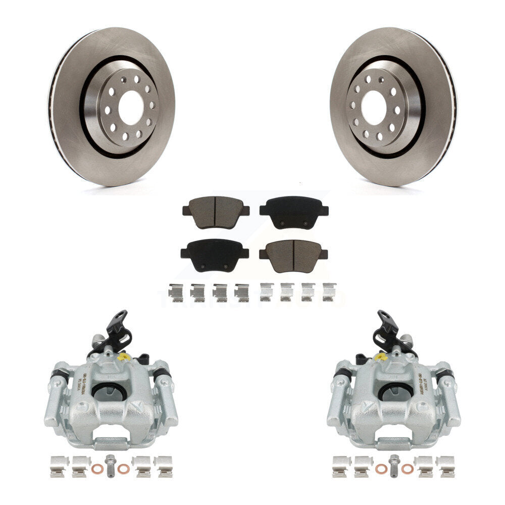 CMX KC8-100690C Disc Brake Kit for 2011-2013 Volkswagen GTI, Audi A3 Quattro - Rear product image