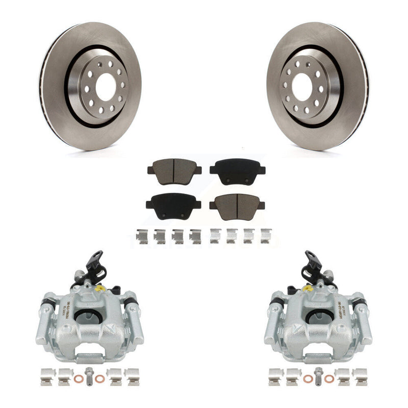 CMX KC8-100690C Disc Brake Kit for 2011-2013 Volkswagen GTI, Audi A3 Quattro - Rear product image