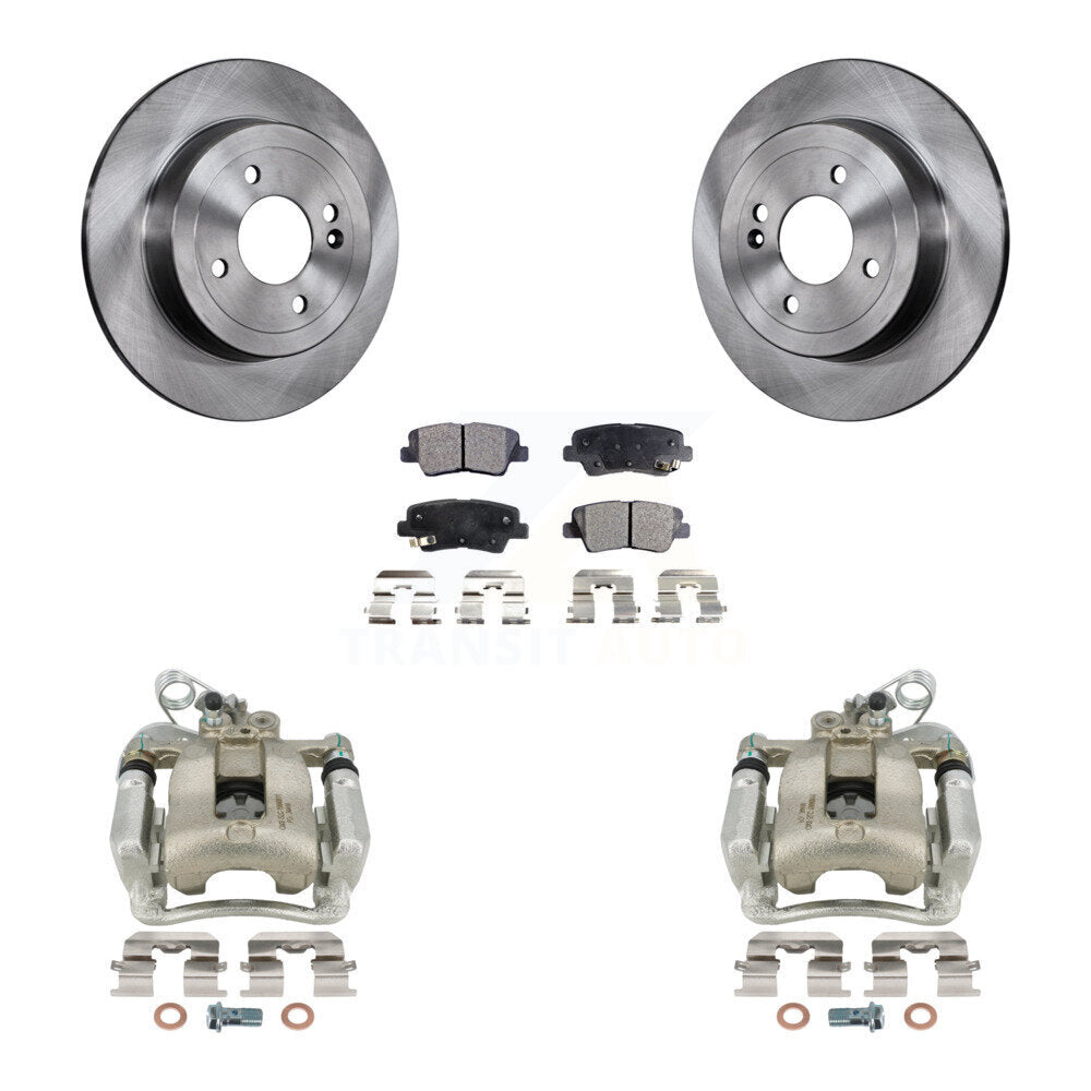 Transit Auto KC8-100690P Disc Brake Kit for 2012-2017 Kia Rio - Rear product image