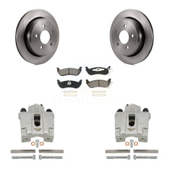 Transit Auto KC8-100690S Disc Brake Kit for 2003-2011 Ford Crown Victoria, Mercury Grand Marquis, Mercury Marauder - Rear product image