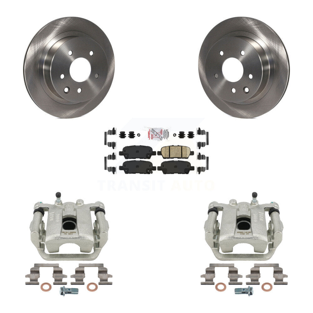 Transit Auto KC8-100691N Disc Brake Kit for 2011-2023 Nissan LEAF, Nissan Rogue Sport, Nissan Rogue & more - Rear product image