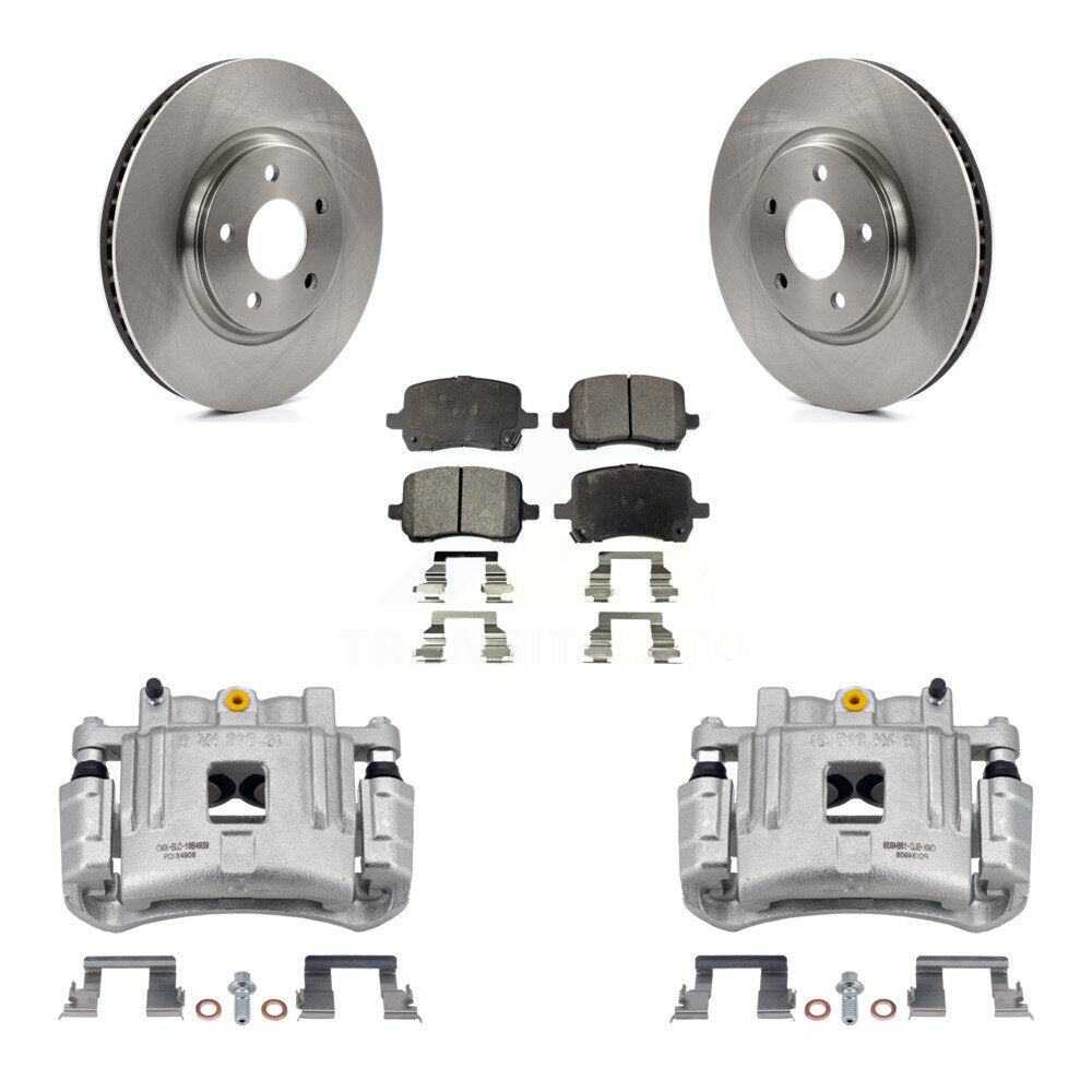 Transit Auto KC8-100691T Disc Brake Kit for 2005 Pontiac G6 - Front product image