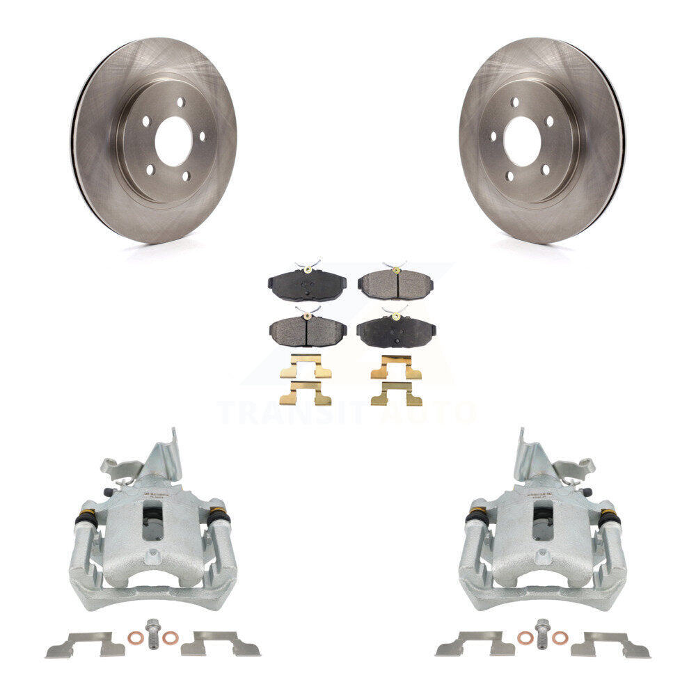 Transit Auto KC8-100692P Disc Brake Kit for 2005-2011 Ford Mustang - Rear product image