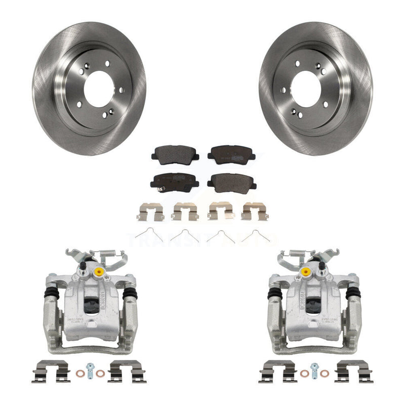 Transit Auto KC8-100693P Disc Brake Kit for 2017-2019 Kia Niro, Hyundai Ioniq - Rear product image