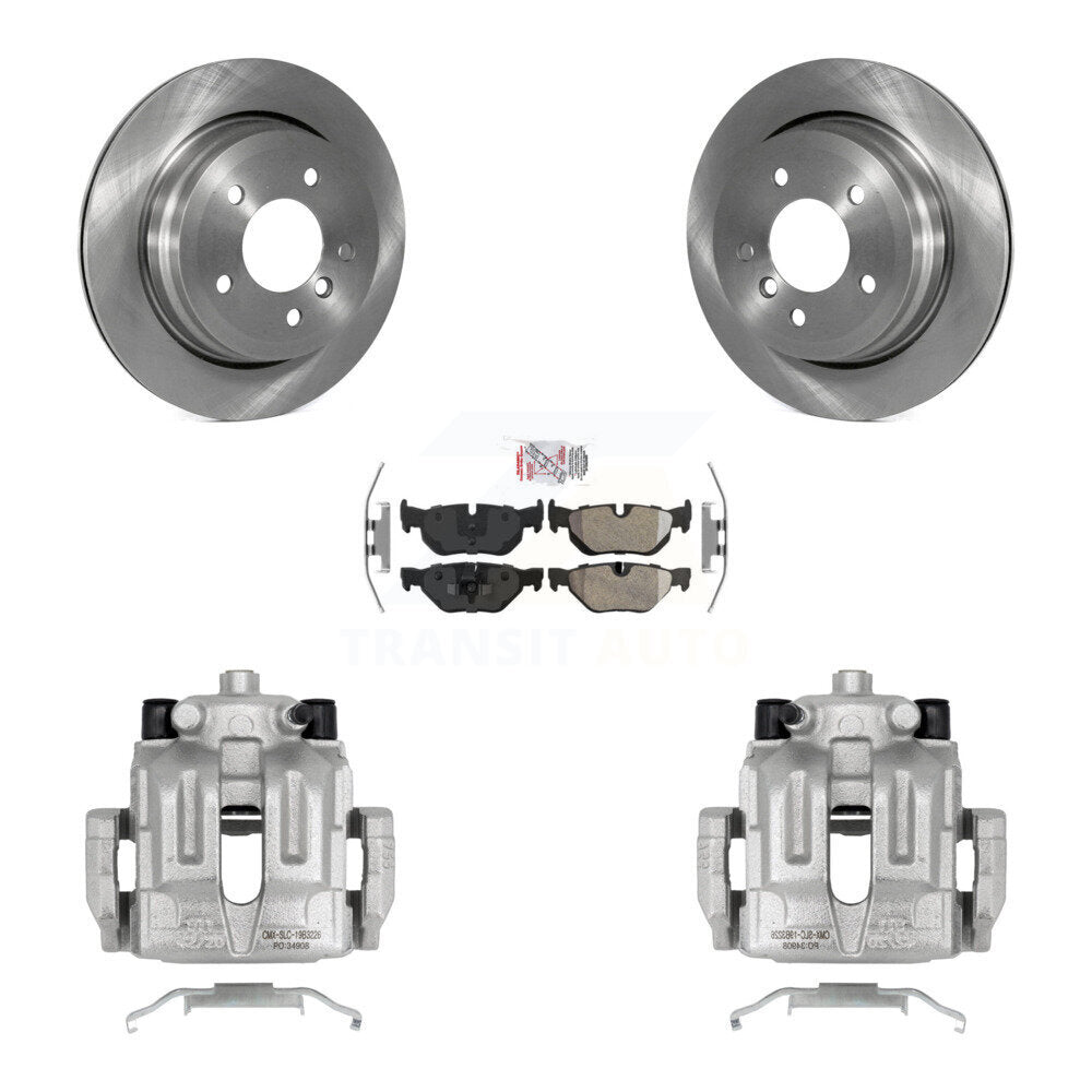 Transit Auto KC8-100694N Disc Brake Kit for 2006-2015 BMW X1, BMW 328i, BMW 328i xDrive & more - Rear product image