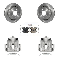 Transit Auto KC8-100694N Disc Brake Kit for 2006-2015 BMW X1, BMW 328i, BMW 328i xDrive & more - Rear product image