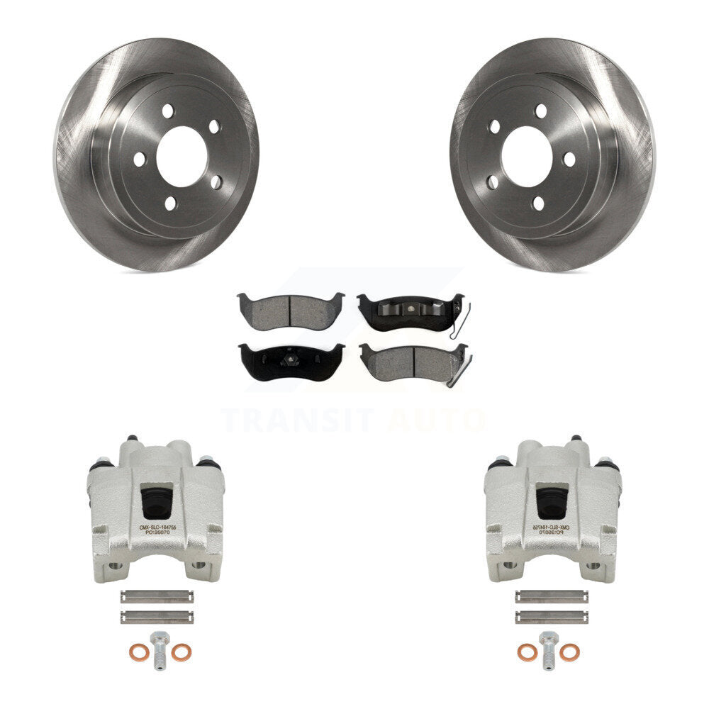 Transit Auto KC8-100694S Disc Brake Kit for 2003-2007 Jeep TJ, Jeep Liberty, Jeep Wrangler - Rear product image