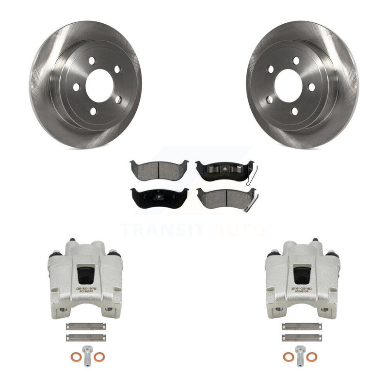 Transit Auto KC8-100694S Disc Brake Kit for 2003-2007 Jeep TJ, Jeep Liberty, Jeep Wrangler - Rear product image