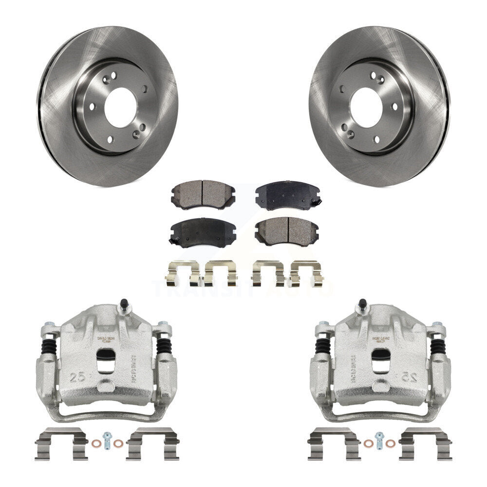 Transit Auto KC8-100694T Disc Brake Kit for 2012-2013 Kia Soul - Front product image