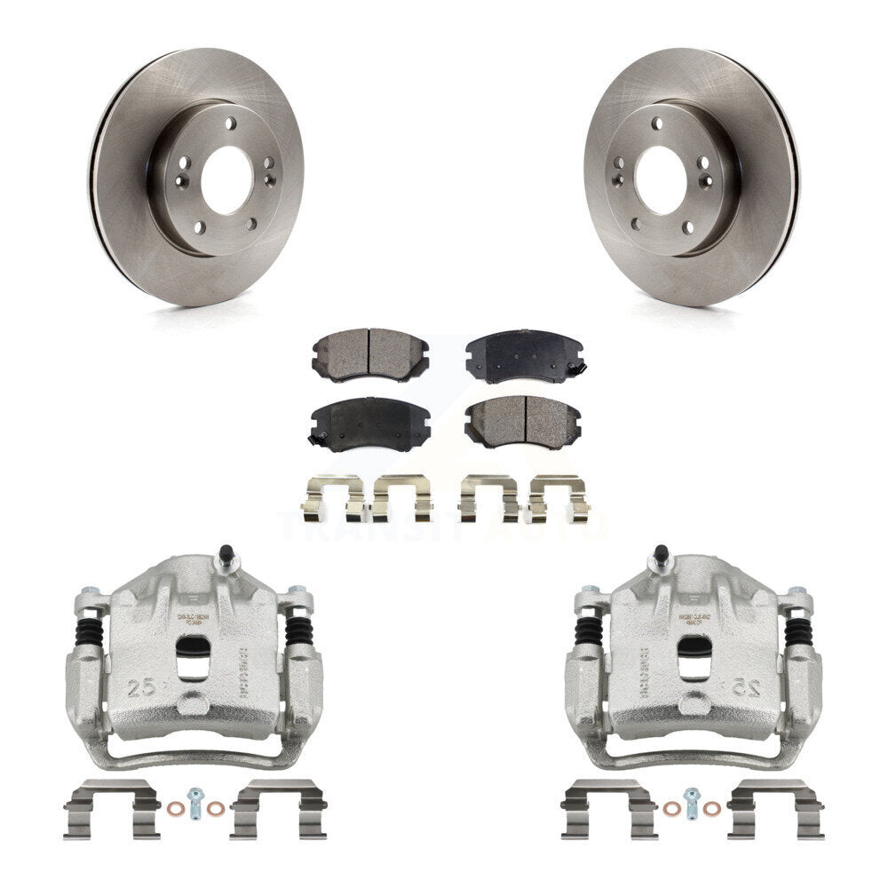 Transit Auto KC8-100695T Disc Brake Kit for 2010-2011 Kia Soul - Front product image