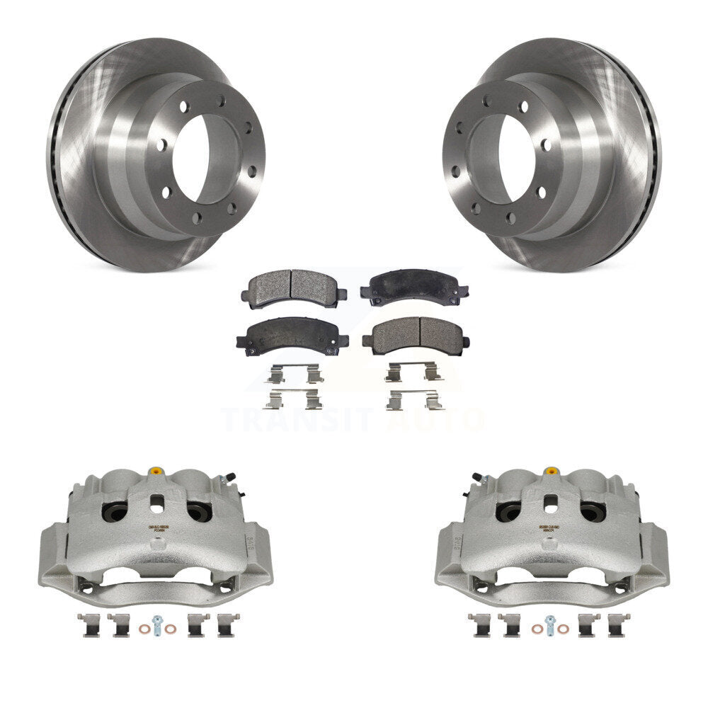 Transit Auto KC8-100696P Disc Brake Kit for 2016 Chevrolet Express 4500 - Rear product image