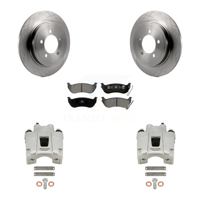 Transit Auto KC8-100696S Disc Brake Kit for 2006-2010 Ford Explorer Sport Trac, Ford Explorer, Mercury Mountaineer - Rear product image