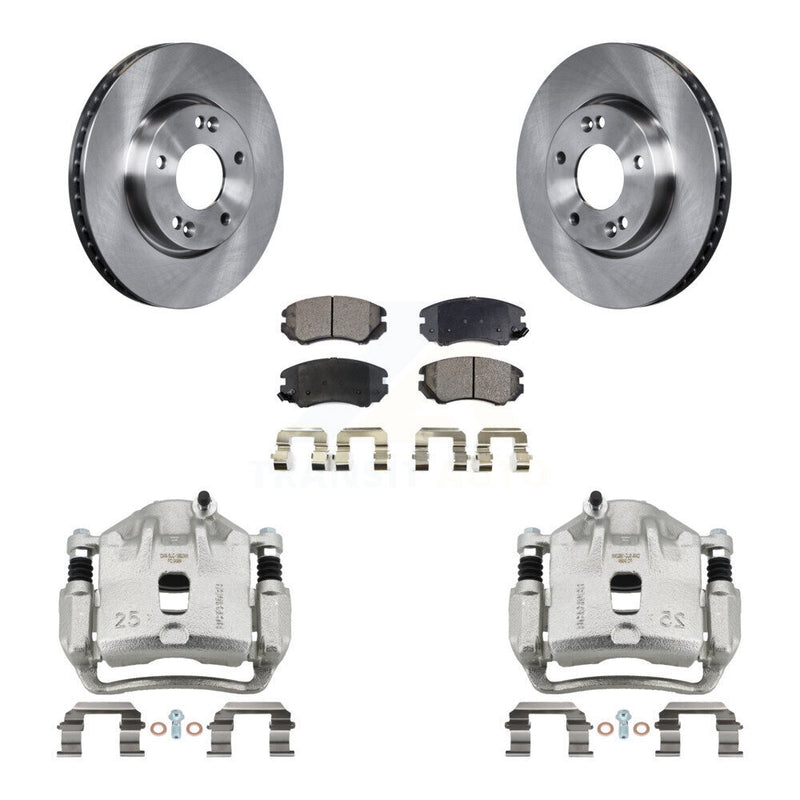 Transit Auto KC8-100696T Disc Brake Kit for 2010-2011 Kia Soul - Front product image