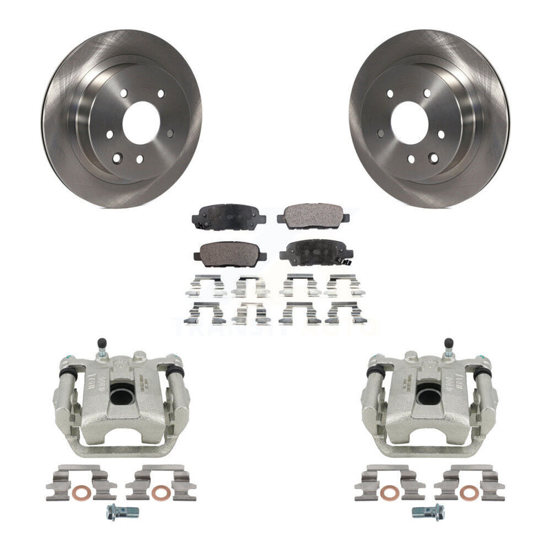 Transit Auto KC8-100699P Disc Brake Kit for 2005-2015 Nissan Rogue Select, Nissan Rogue, Nissan X-Trail - Rear product image