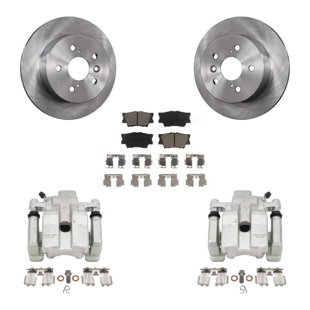 CMX KC8-100702C Disc Brake Kit for 2012-2018 Lexus ES300h, Lexus ES350, Toyota Avalon & more - Rear product image