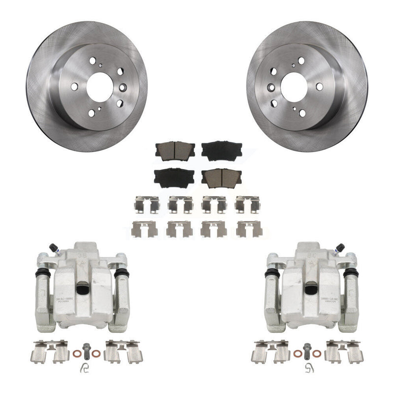CMX KC8-100702C Disc Brake Kit for 2012-2018 Lexus ES300h, Lexus ES350, Toyota Avalon & more - Rear product image