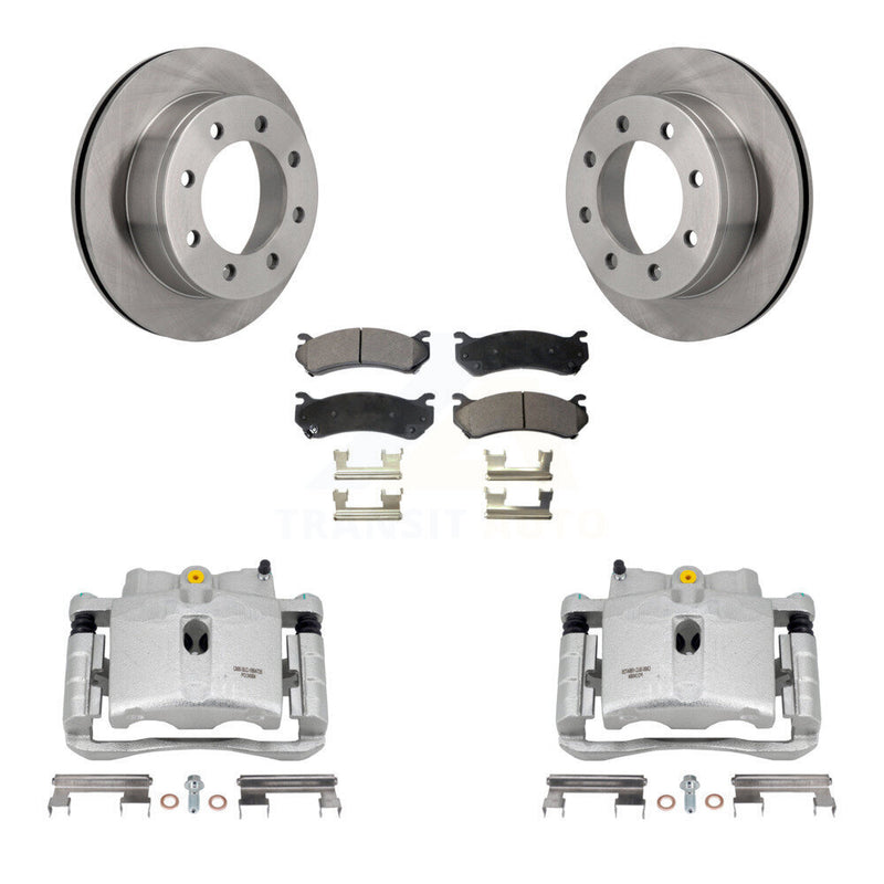 Transit Auto KC8-100702P Disc Brake Kit for 1999-2013 Chevrolet Suburban 2500, GMC Yukon XL 2500, Chevrolet Silverado 2500 HD & more - Rear product image